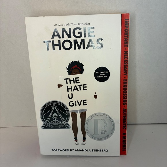 Other - The Hate U Give Book Angie Thomas YA Kidcore Fiction Paperback Anti-Racism Guide